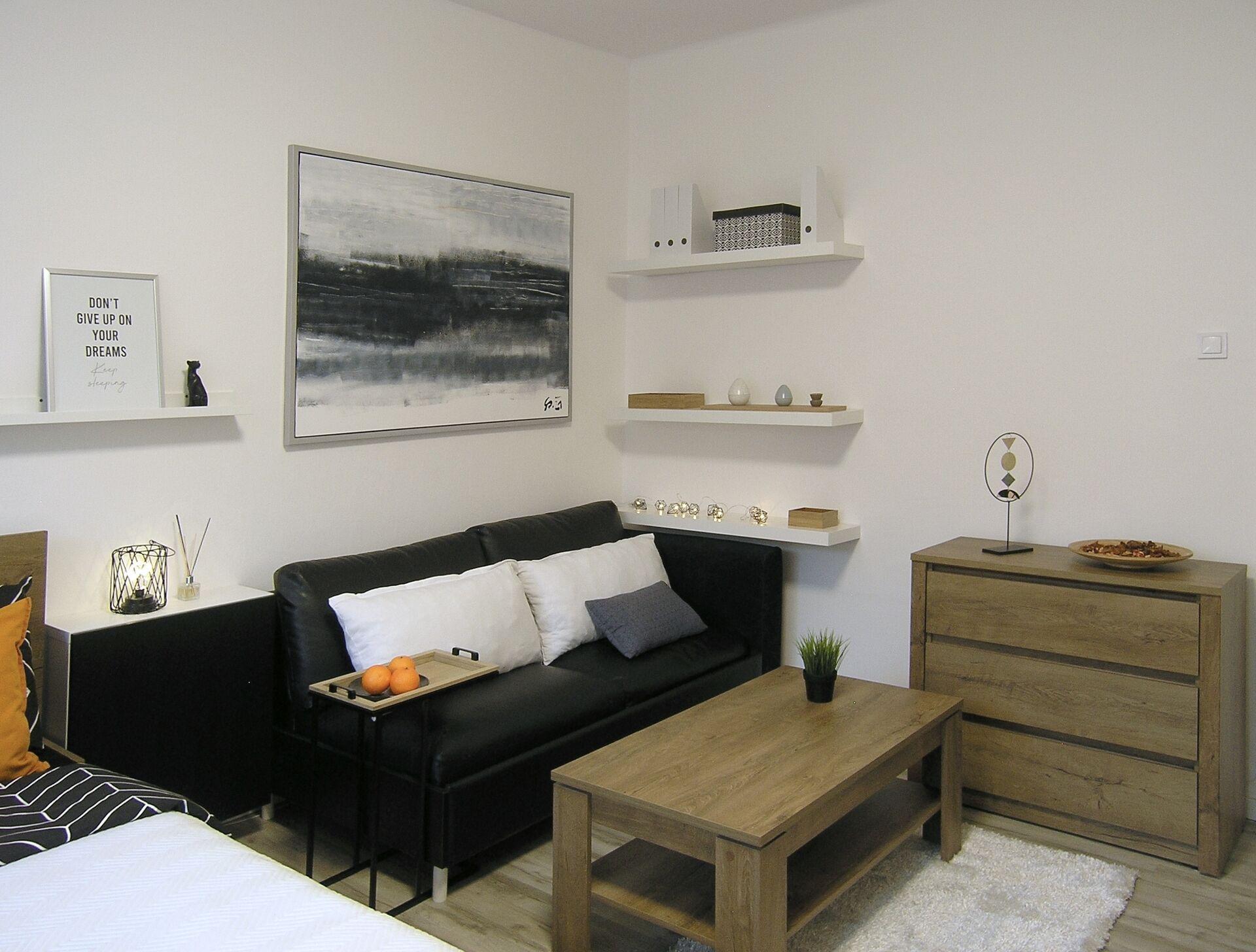 Pronájem vybaveného bytu 2+kk po celkové rekonstrukci, Myslbekova, Moravská Ostrava