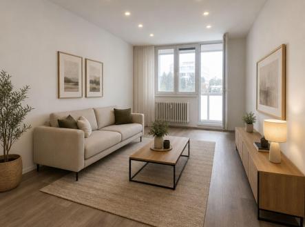 Pronájem bytu, 2+1, 55 m²