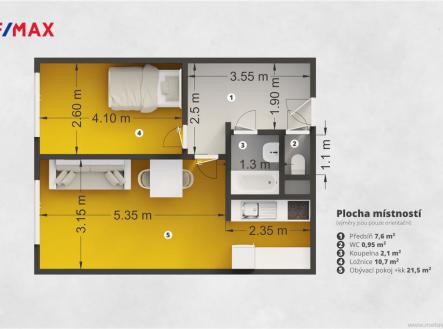 Prodej bytu, 2+kk, 45 m²