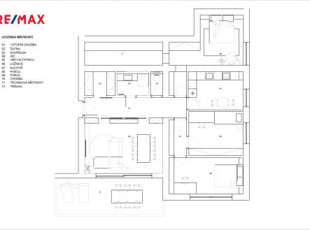 Prodej bytu, 4+1, 115 m²