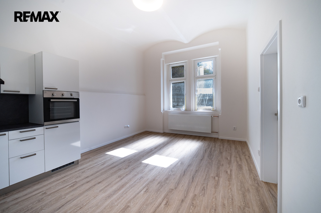 Obývací pokoj s kuchyňským koutem