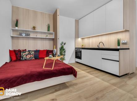 Pronájem bytu, 1+kk, 34 m²