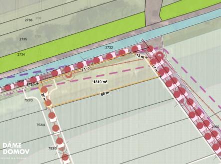 Prodej pozemku pro bydlení, 1 819 m²