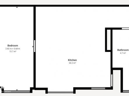 Prodej bytu, 2+kk, 50 m²