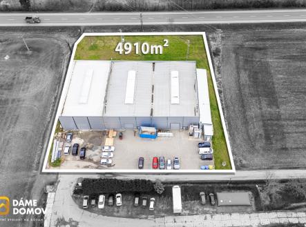 Pronájem komerčního objektu, sklad, 482 m²