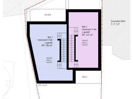 Prodej pozemku pro bydlení, 190 m²