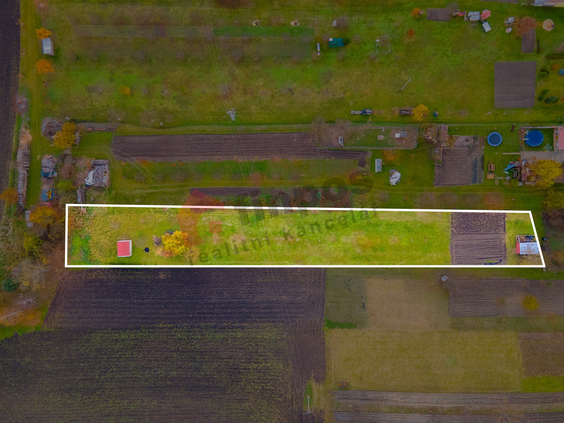 Prodej zahrady v Němčanech