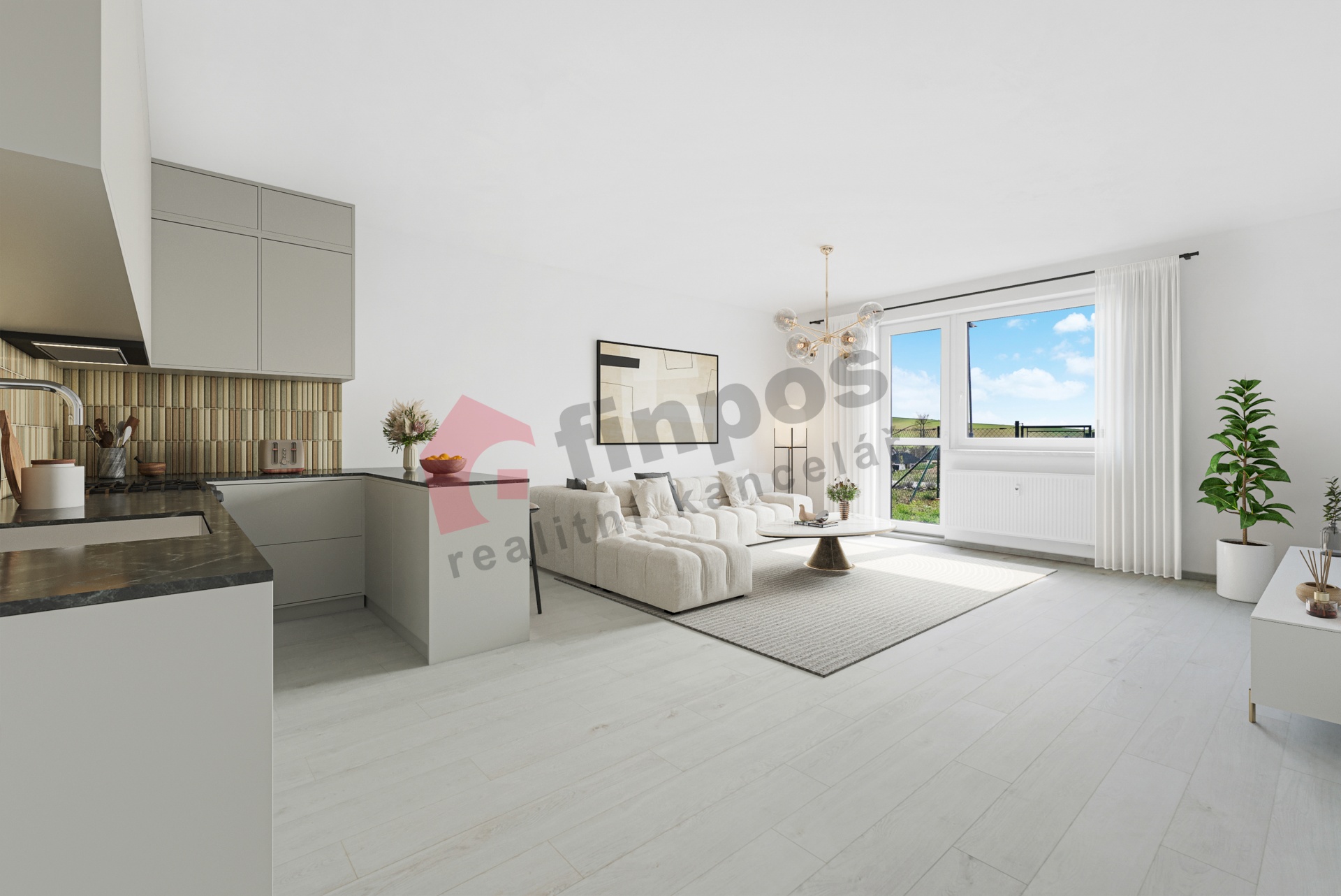 Prodej bytu 1+kk 50 m2 v Žarošicích, okr. Hodonín