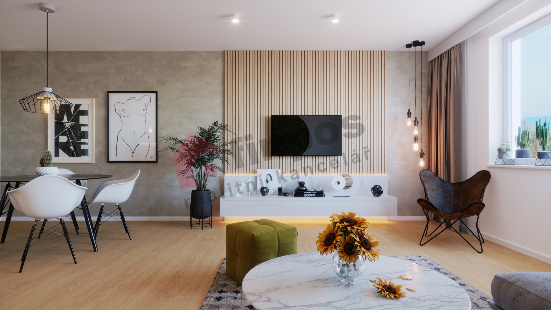 Prodej bytu 2+kk 66 m2 v Žarošicích, okr. Hodonín