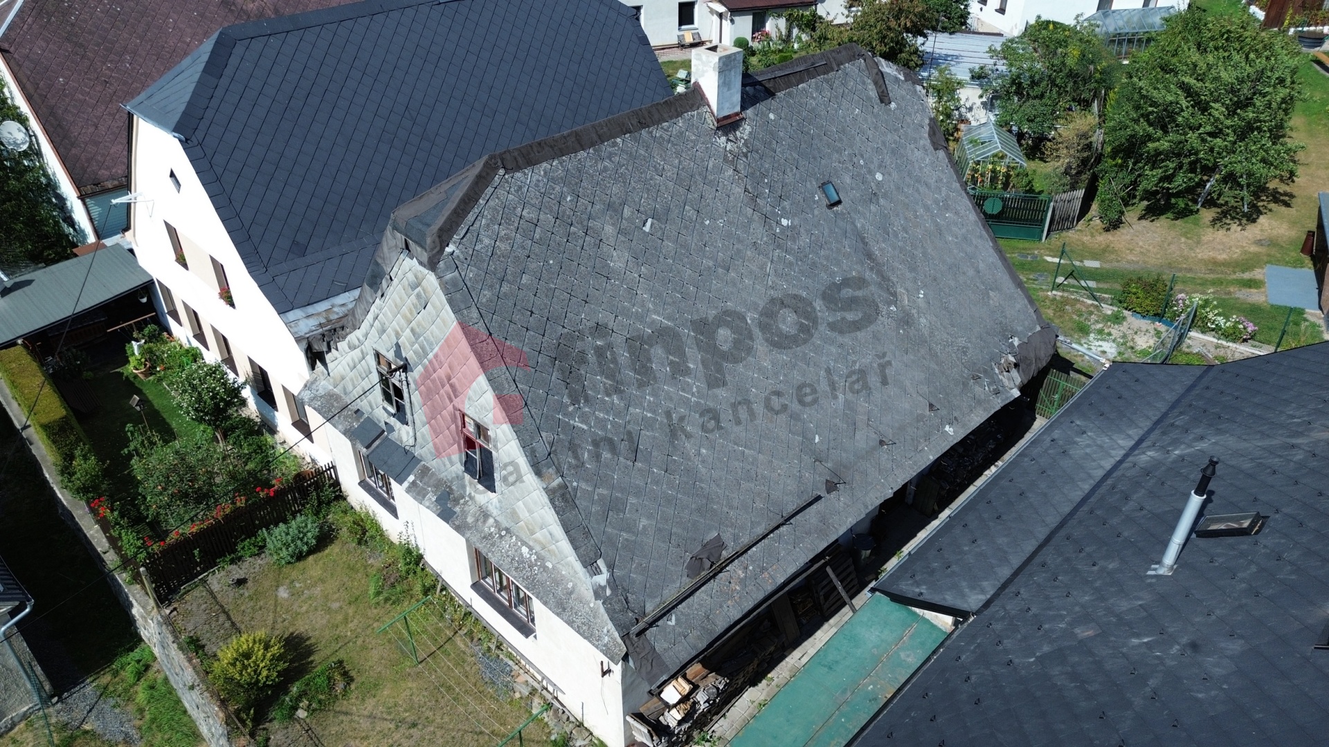 Prodej rodinného domu v Budišově ke kompletní rekonstrukci 165m2, zahrada 100m2