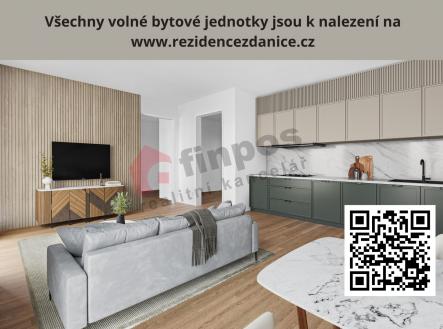 Prodej bytu, 2+kk, 49 m²