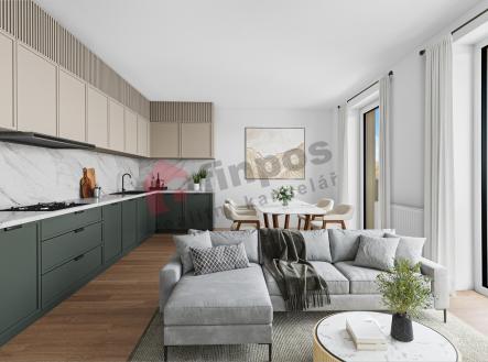 Prodej bytu, 2+kk, 49 m²