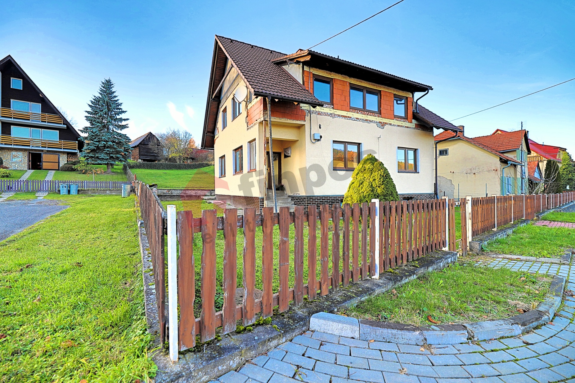 Prodej domu k dokončení v Horní Lidči včetně povolení