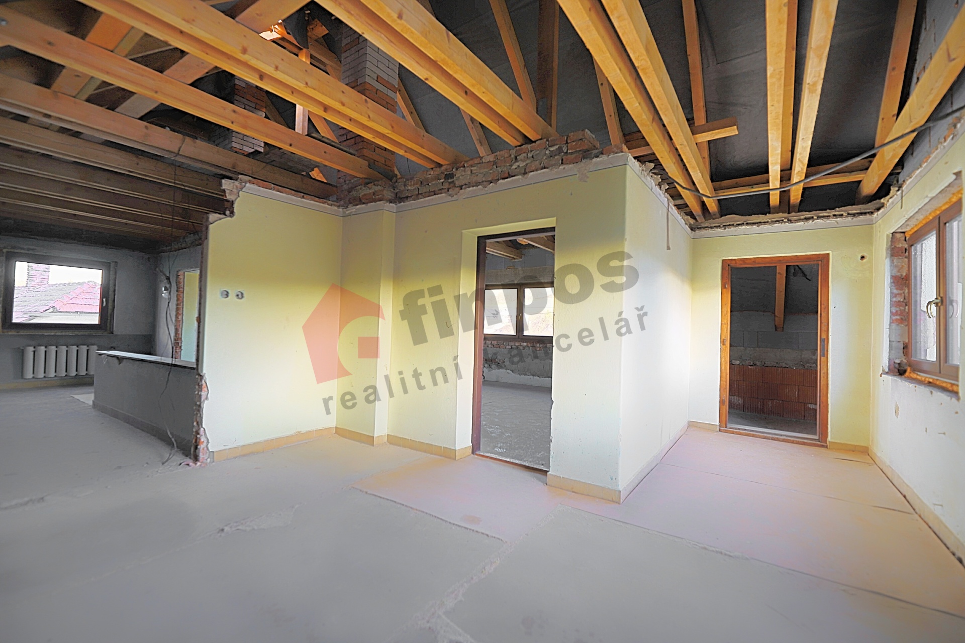 Prodej domu k dokončení v Horní Lidči včetně povolení