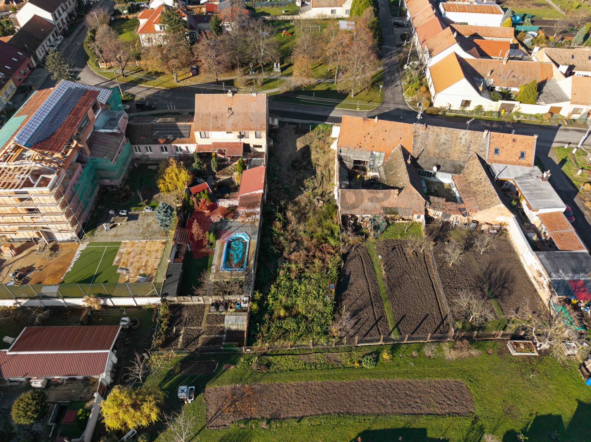 Prodej stavebního pozemku 715 m2 v Moutnici u Brna