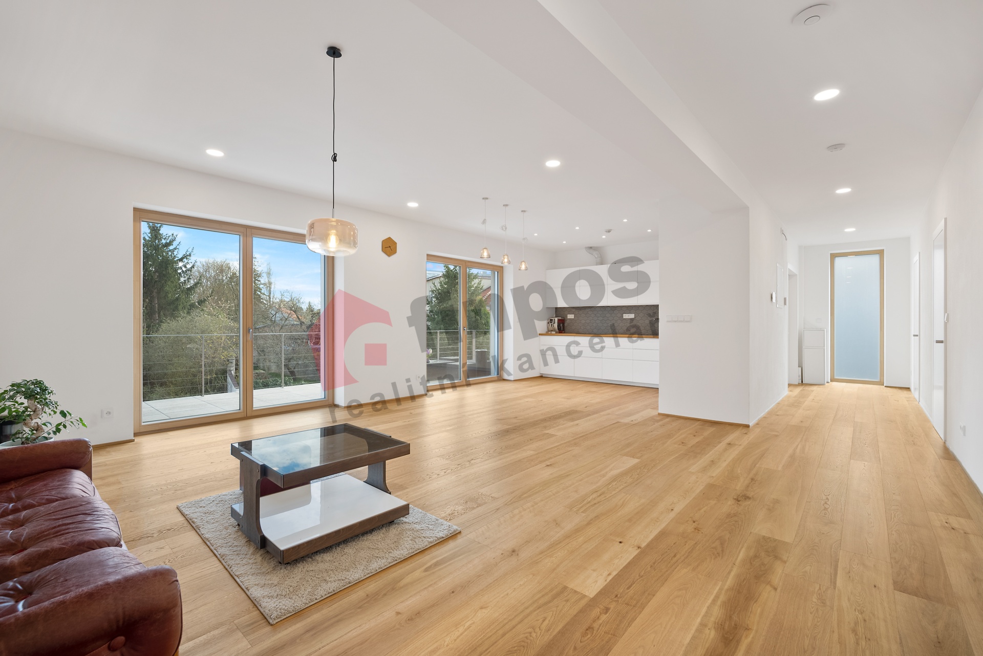 Pronájem moderního bytu 3+kk 132m2 v žádané lokalitě Štýřice, Brno - střed