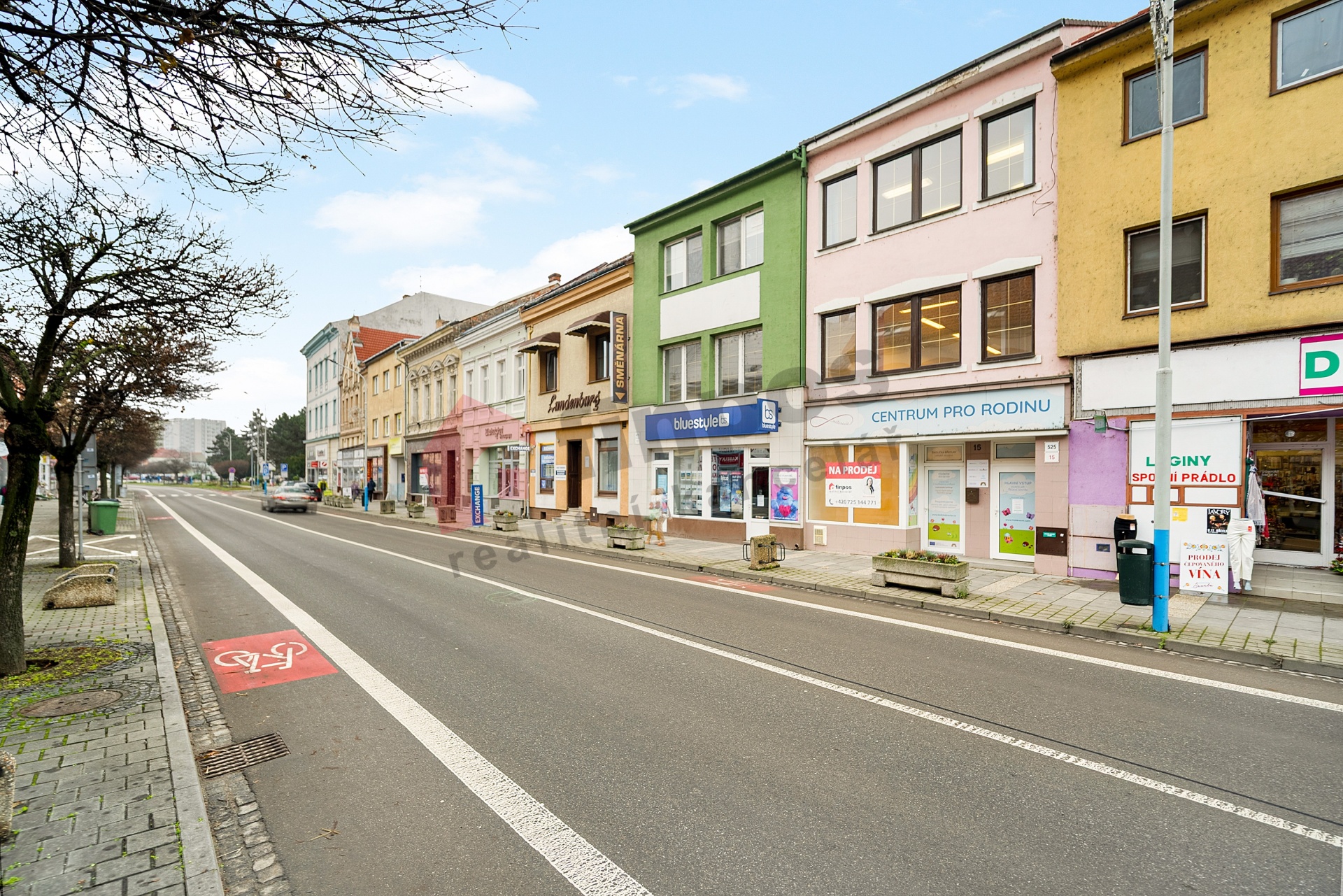 Prodej obchodních prostor 399 m2, centrum Břeclavi