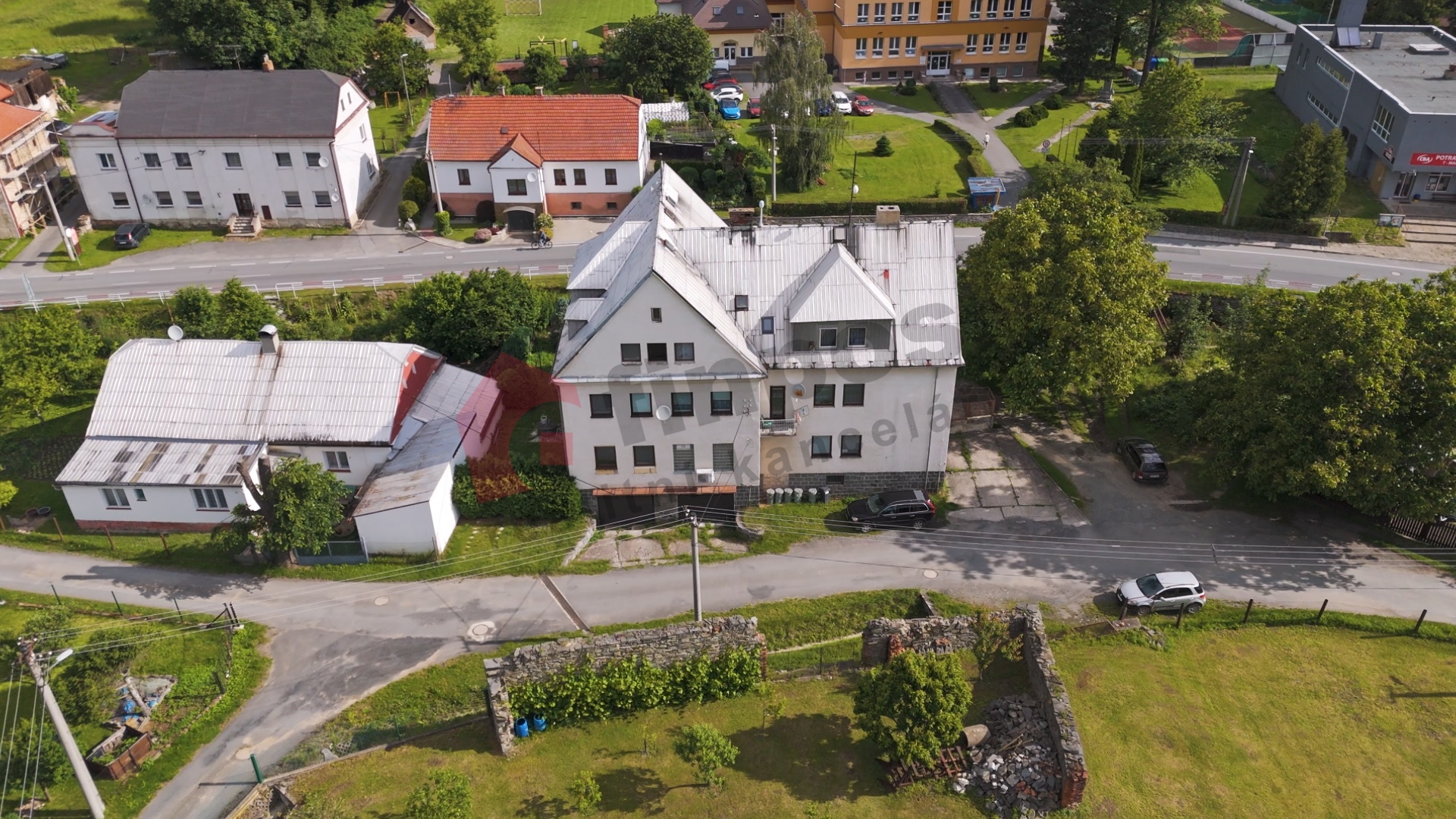 Prodej bytového domu 800m2 v Jindřichově okr. Bruntál
