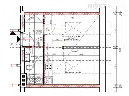 Prodej bytu, 1+kk, 31 m²