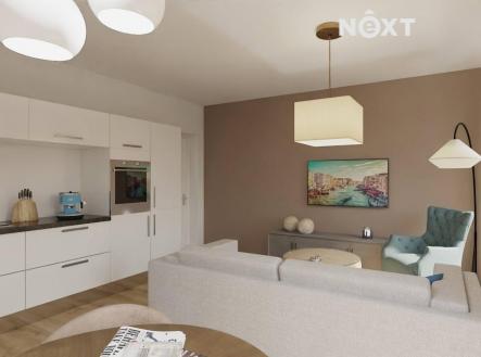 Prodej bytu, 1+kk, 44 m²