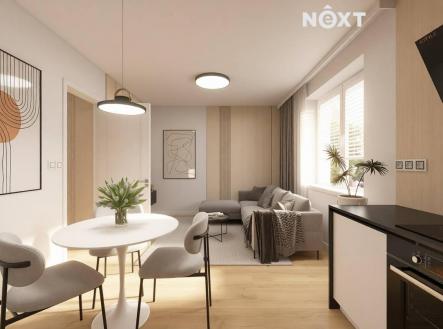 Prodej bytu, 2+kk, 43 m²