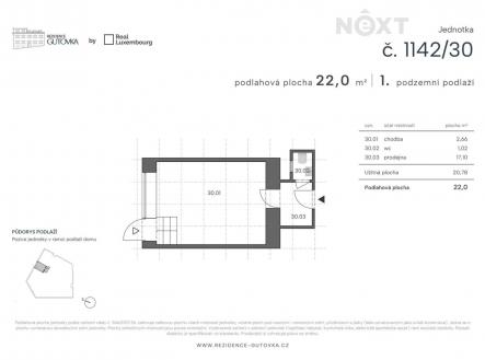 Prodej komerčního objektu, obchodní centrum, 22 m²