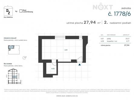 Prodej bytu, 1+kk, 27 m²