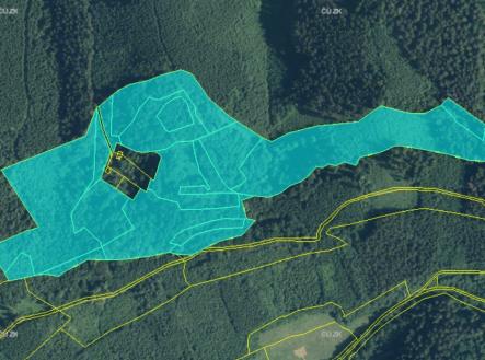 Prodej - pozemek, les, 80 854 m²
