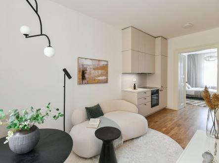 Prodej bytu, 2+kk, 37 m²