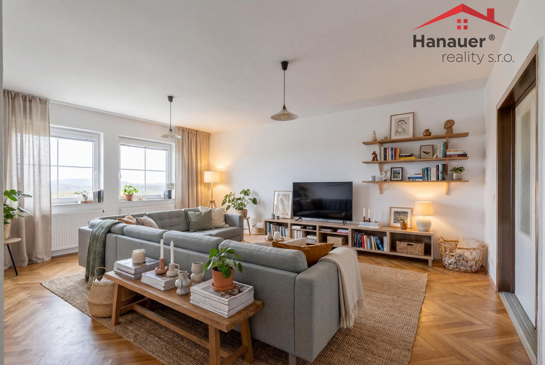 obývací pokoj vizualizace