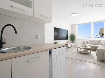 Pronájem bytu, 2+kk, 40 m²