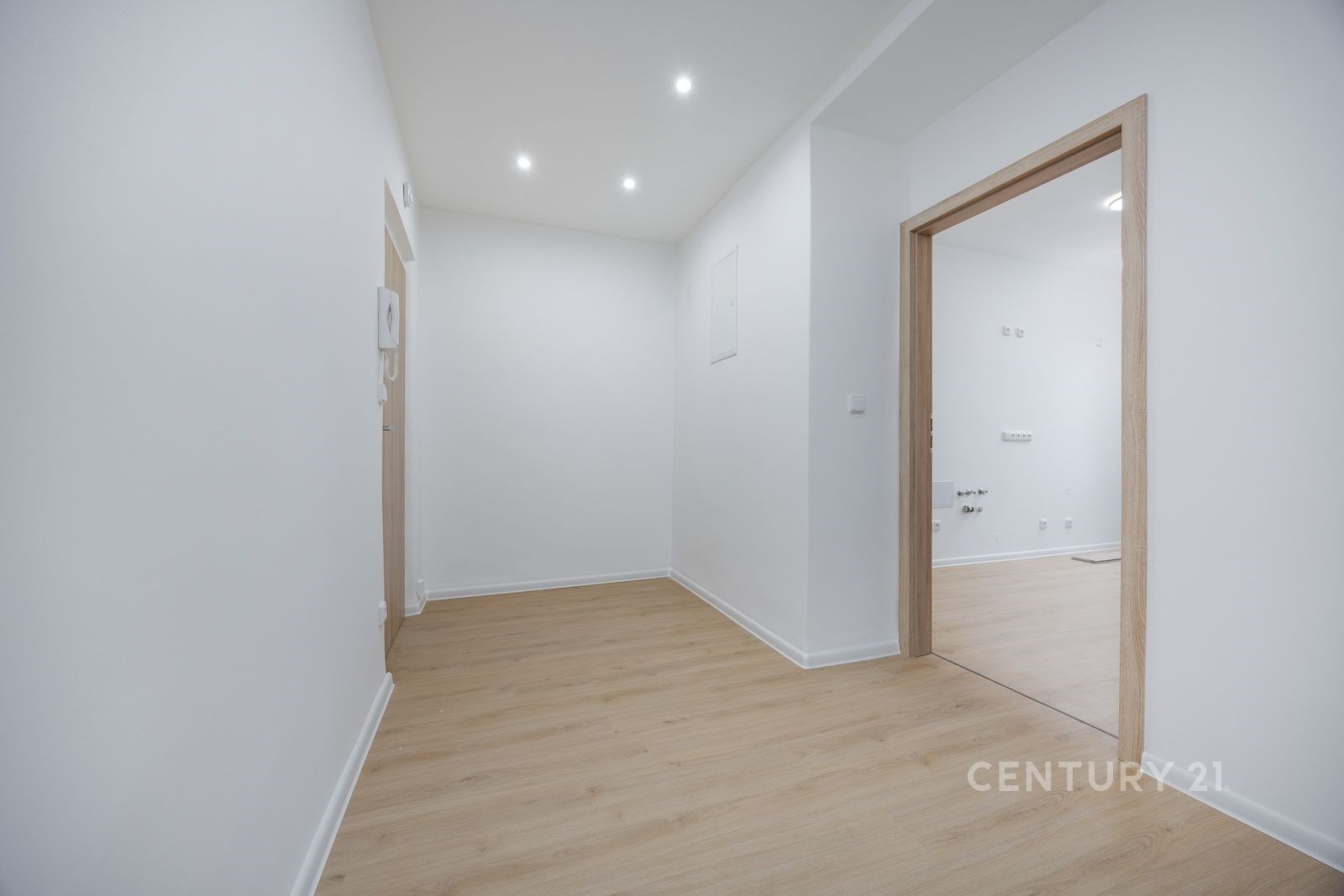 Centrální chodba, vstup do kuchyně