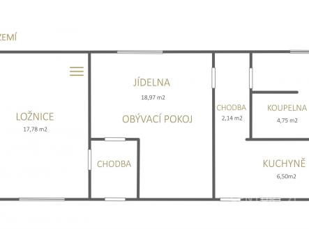 Prodej chaty/rekreačního objektu, 88 m²