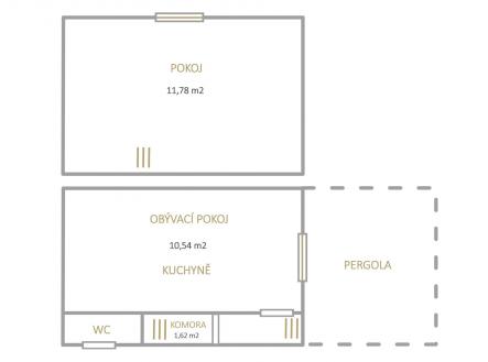 Prodej chaty/rekreačního objektu, 24 m²