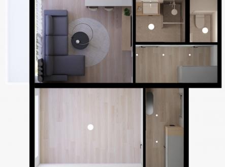 Prodej bytu, 4+kk, 73 m²
