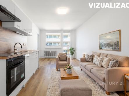 Pronájem bytu, 2+1, 35 m²