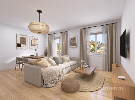 Pronájem bytu, 2+kk, 57 m²