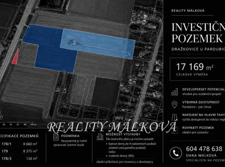 Prodej pozemku pro bydlení, 17 169 m²