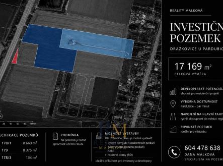 Prodej pozemku pro bydlení, 17 169 m²