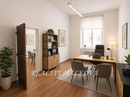 Pronájem kanceláře, 31 m²