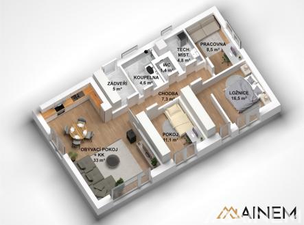 Prodej domu/vily, 92 m²