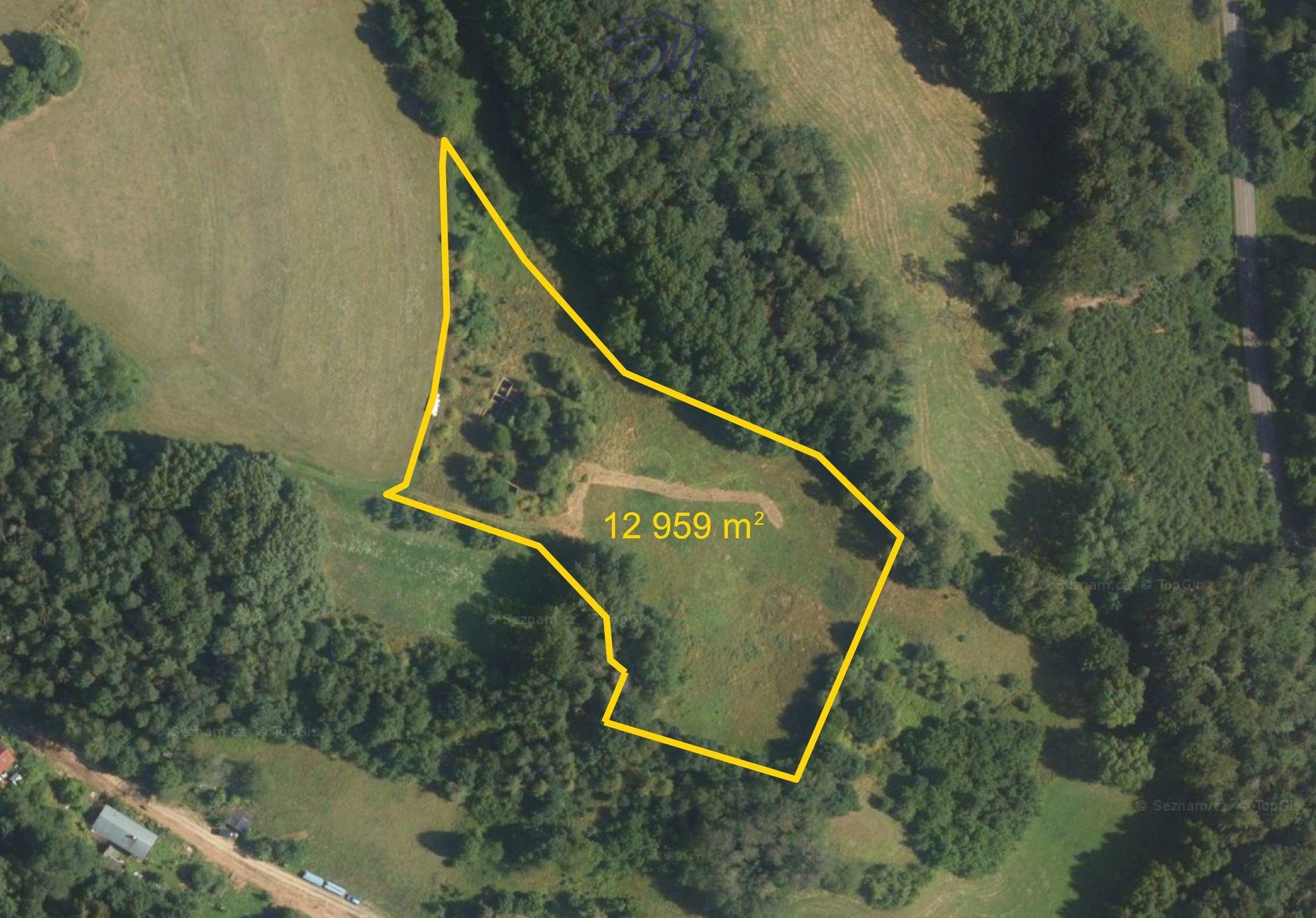 Pronájem louky 12 959 m², Všelibice - Březová
