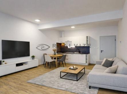 Pronájem bytu, 1+kk, 44 m²