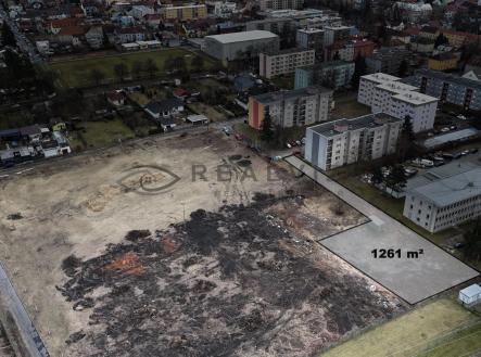 Prodej pozemku pro komerční výstavbu, 1 261 m²