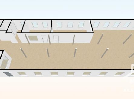 Pronájem - komerční objekt, sklad, 330 m²