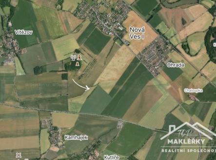 Prodej pozemku, zemědělská půda, 13 356 m²