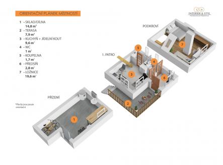 Prodej chaty/rekreačního objektu, 50 m²