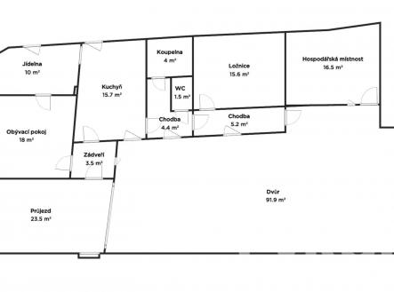 Prodej - dům/vila, 95 m²