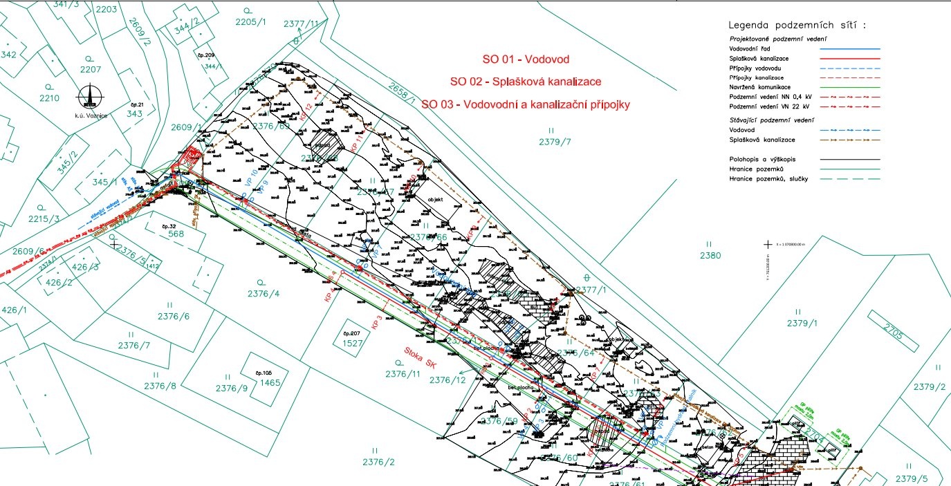 Prodej stavebního pozemku 1 023 m², Voznice, okr. Příbram