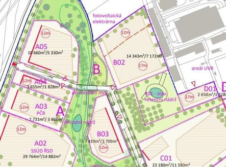 Prodej pozemku pro komerční výstavbu, 14 343 m²